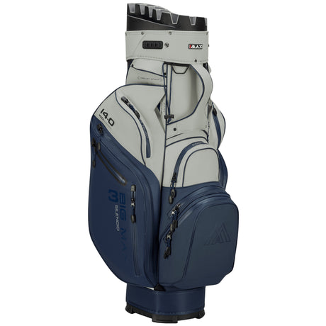 Big Max Dri Lite Silencio 3 Cartbag, Navy / Grau (Offwhite) - Golflaedchen.de