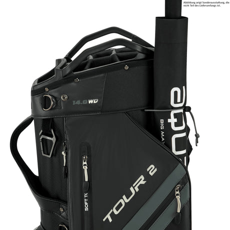 Big Max Dri Lite Tour 2 Waterproof Cartbag, Schwarz - Golflaedchen.de
