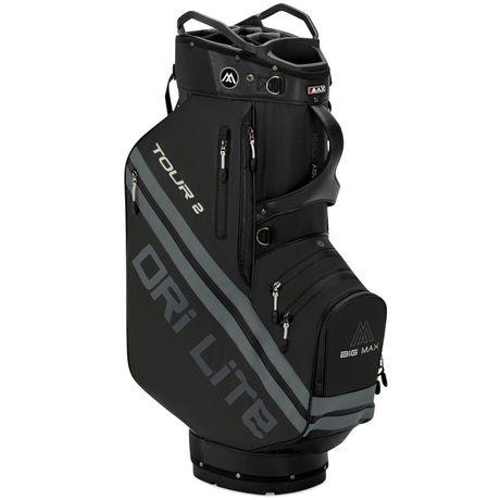 Big Max Dri Lite Tour 2 Waterproof Cartbag, Schwarz - Golflaedchen.de