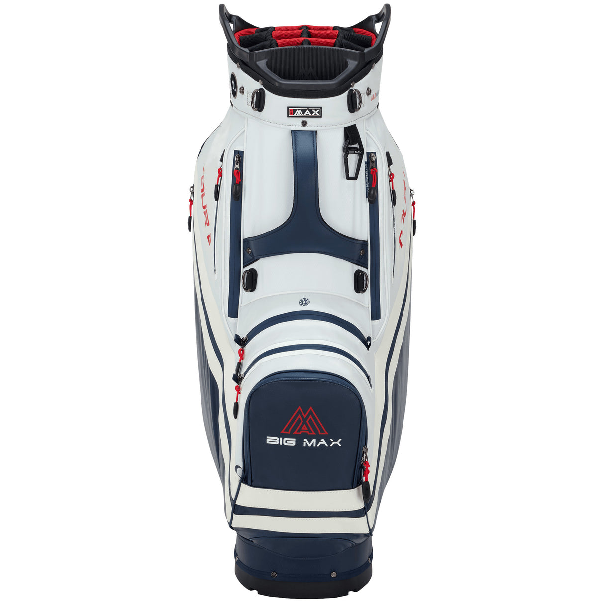 Big Max Dri Lite Tour 2 Waterproof Cartbag, Weiß / Navy - Golflaedchen.de