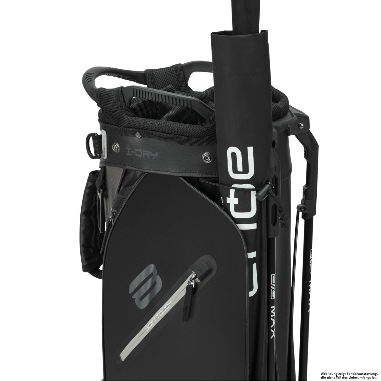 Big Max Aqua Eight H Waterproof Standbag, Schwarz / Grau - Golflaedchen.de
