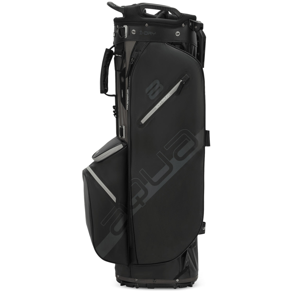 Big Max Aqua Eight H Waterproof Standbag, Schwarz / Grau - Golflaedchen.de