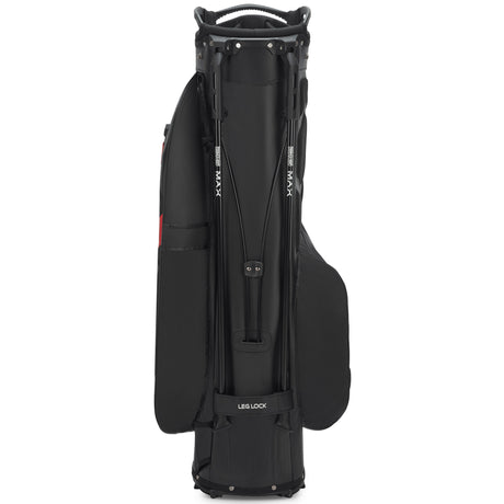 Big Max Aqua Eight H Waterproof Standbag, Schwarz / Rot - Golflaedchen.de