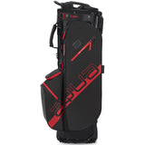 Big Max Aqua Eight H Waterproof Standbag, Schwarz / Rot - Golflaedchen.de