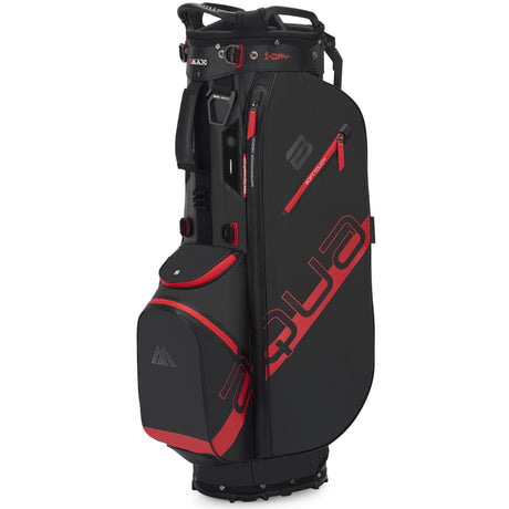 Big Max Aqua Eight H Waterproof Standbag, Schwarz / Rot - Golflaedchen.de