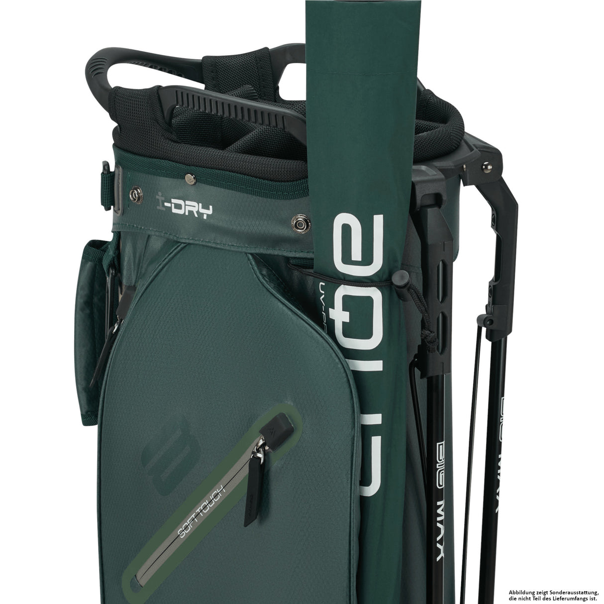 Big Max Aqua Eight H Waterproof Standbag, Grün / Camouflage - Golflaedchen.de