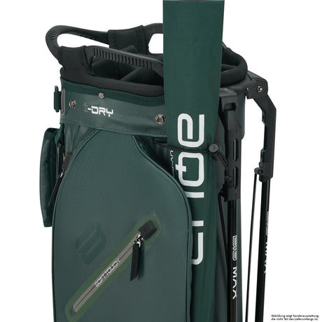 Big Max Aqua Eight H Waterproof Standbag, Grün / Camouflage - Golflaedchen.de