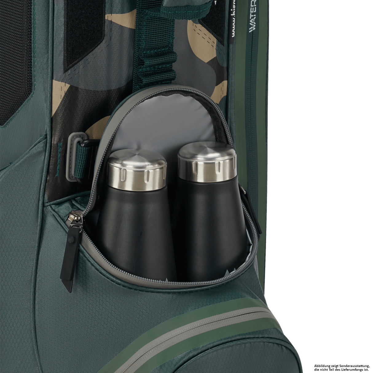 Big Max Aqua Eight H Waterproof Standbag, Grün / Camouflage - Golflaedchen.de