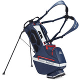 Big Max Aqua Eight H Waterproof Standbag, Navy / Weiß / Rot - Golflaedchen.de