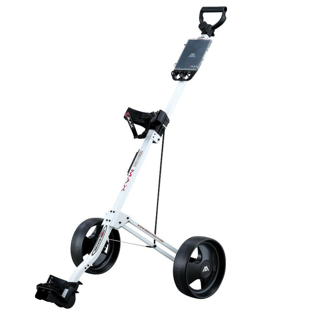 Big Max Basic 2 - Rad Golftrolley, Weiß - Golflaedchen.de