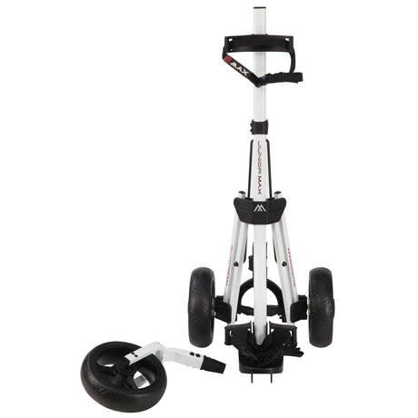 Big Max Junior 3 - Rad Kinder Golftrolley, Weiß - Golflaedchen.de