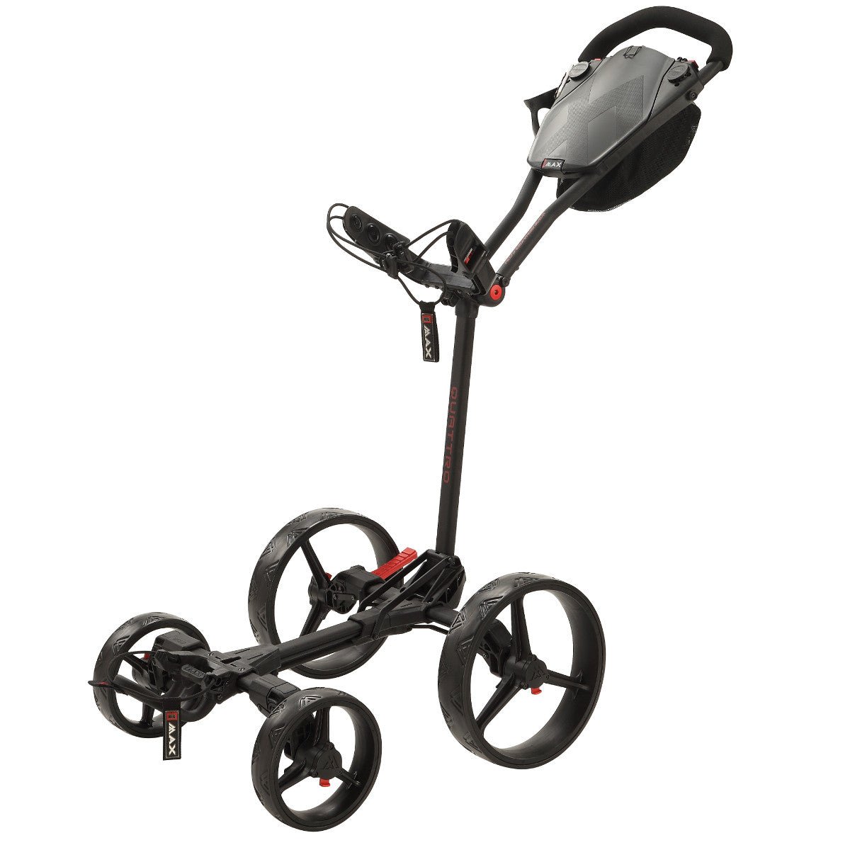 Big Max Blade Quattro 4 - Rad Golf Trolley, Schwarz - Golflaedchen.de
