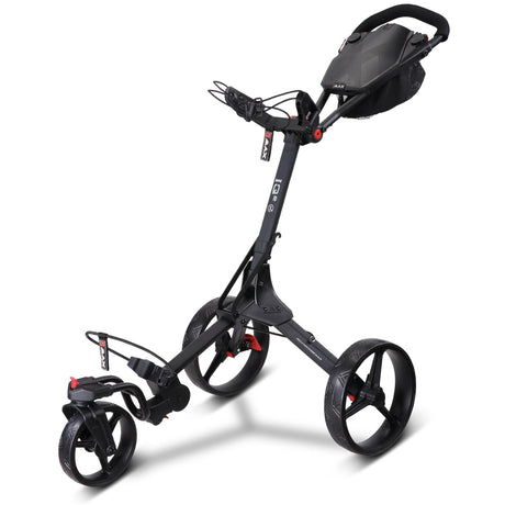 Big Max IQ2 360 3 - Rad Golftrolley, Schwarz - Golflaedchen.de