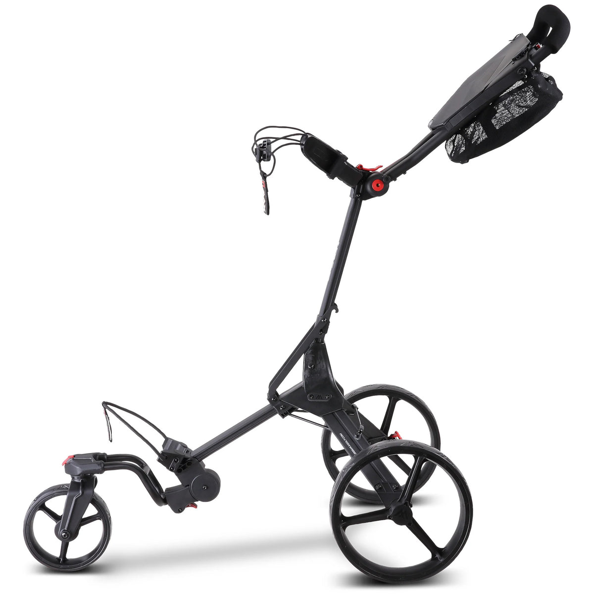 Big Max IQ2 360 3 - Rad Golftrolley, Schwarz - Golflaedchen.de
