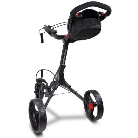 Big Max IQ2 360 3 - Rad Golftrolley, Schwarz - Golflaedchen.de