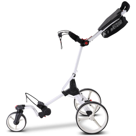 Big Max IQ2 360 3 - Rad Golftrolley, Weiß - Golflaedchen.de