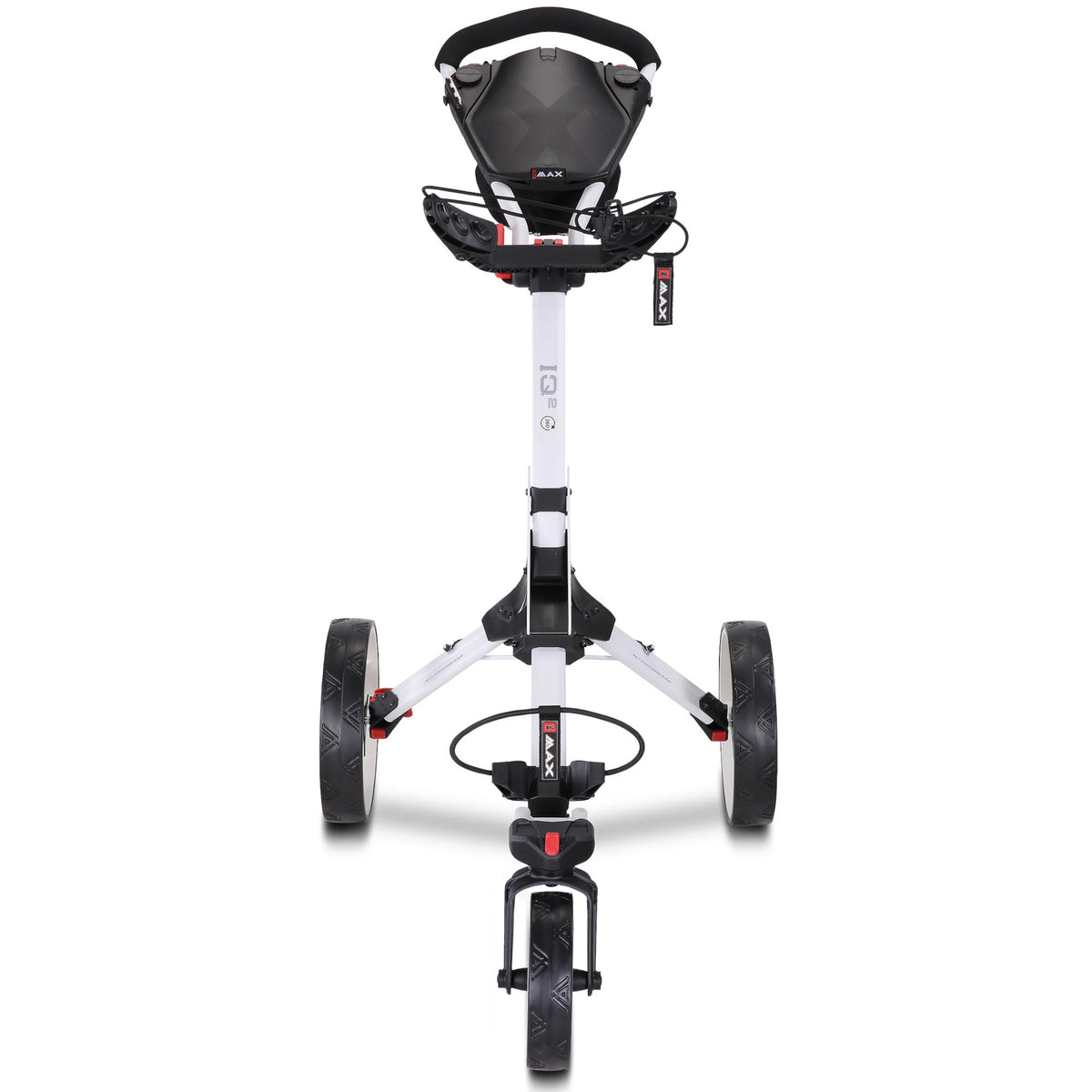 Big Max IQ2 360 3 - Rad Golftrolley, Weiß - Golflaedchen.de