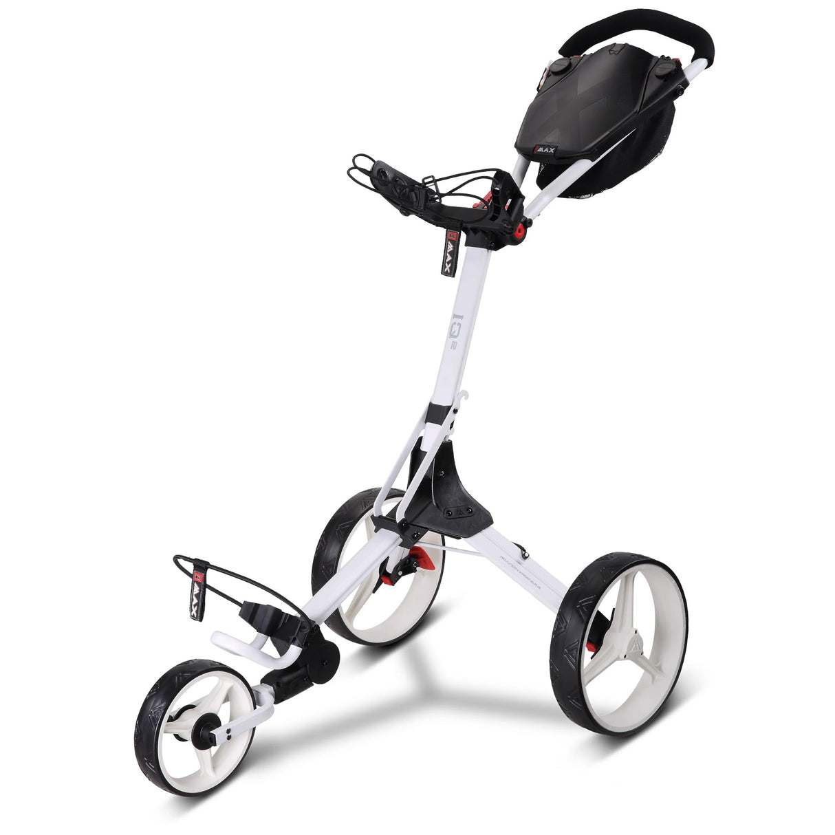 Big Max IQ2 Golftrolley, Weiß - Golflaedchen.de
