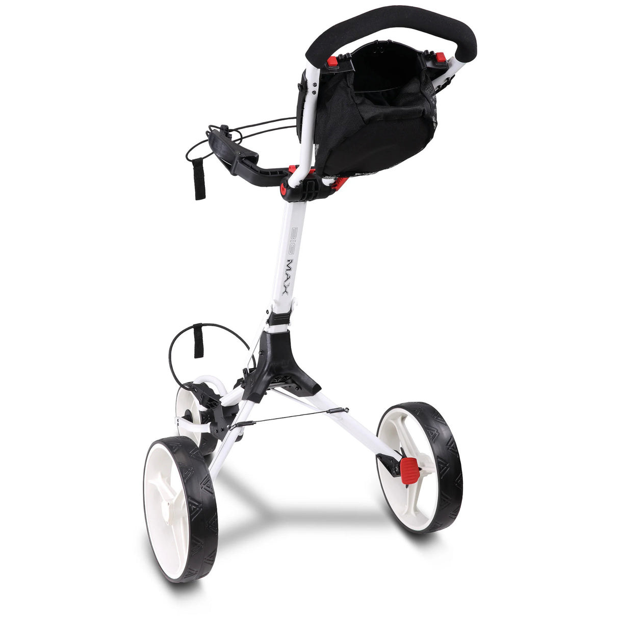 Big Max IQ2 Golftrolley, Weiß - Golflaedchen.de