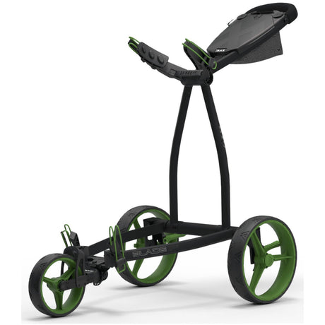 Big Max Blade IP 2 Golftrolley, Schwarz / Grün - Golflaedchen.de