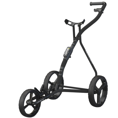 Wishbone ONE Golftrolley, Schwarz / Grau - Golflaedchen.de