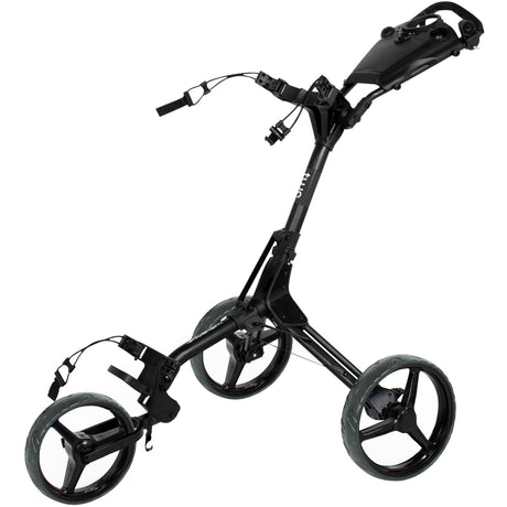 Wishbone TWO Golftrolley, Schwarz / Weiß - Golflaedchen.de