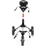 Wishbone TWO Golftrolley, Weiß / Rot - Golflaedchen.de