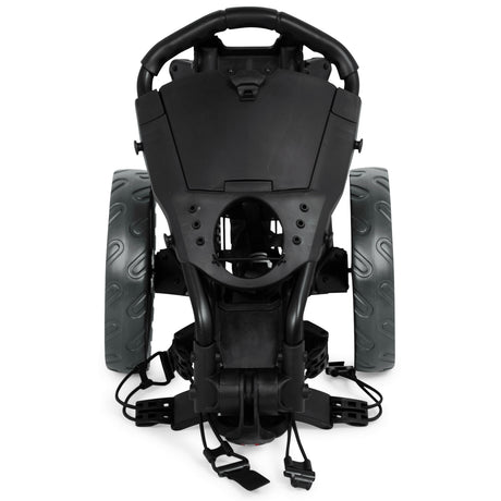 Wishbone THREE Golftrolley, Schwarz / Weiß - Golflaedchen.de