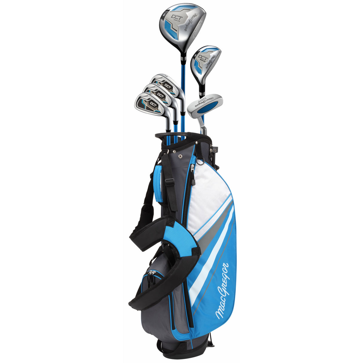 MacGregor DCT Junior Kinder Golfset Boys, Blau (9 - 12 Jahre), Rechtshand - Golflaedchen.de