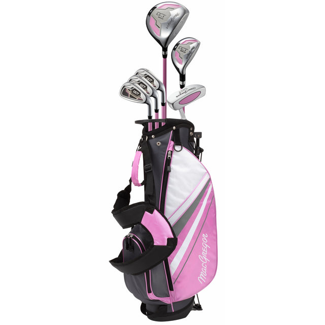 MacGregor DCT Junior Kinder Golfset Girls, Pink (9 - 12 Jahre), Rechtshand - Golflaedchen.de