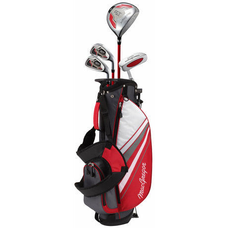 MacGregor DCT Junior Kinder Golfset Boys, Rot (6 - 8 Jahre), Rechtshand - Golflaedchen.de
