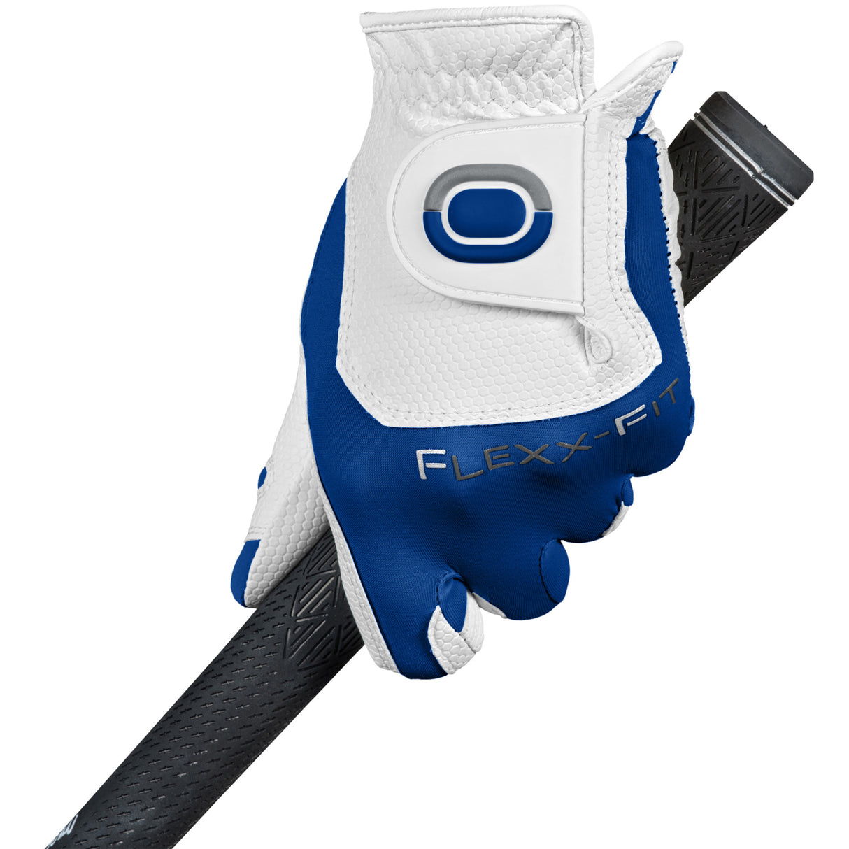 ZOOM Weather Style Golfhandschuh, Herren - Links getragen Royal / White - Golflaedchen.de