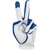 ZOOM Weather Style Golfhandschuh, Herren - Links getragen Royal / White - Golflaedchen.de
