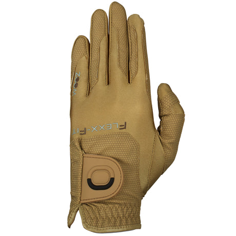 ZOOM Weather Style Golfhandschuh, Sandfarbe, Damen - Links getragen - Golflaedchen.de