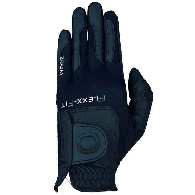 ZOOM Weather Style Golfhandschuh, Navy, Damen - Links getragen - Golflaedchen.de