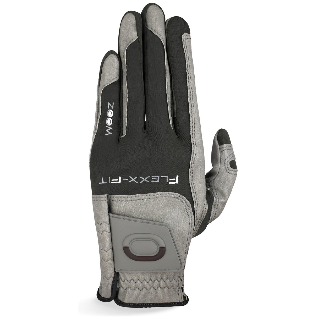 ZOOM Hybrid Golfhandschuh, Grau, Herren - Links getragen - Golflaedchen.de