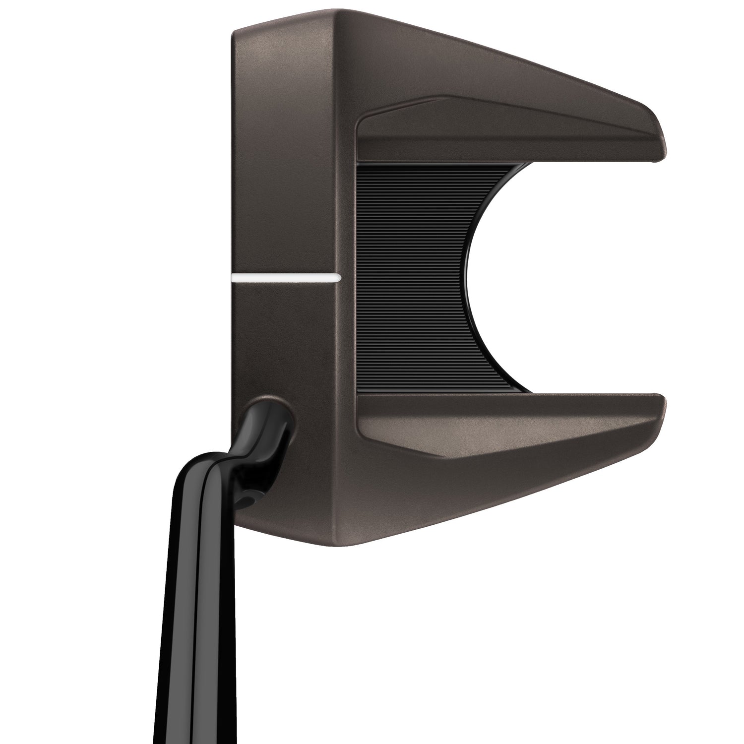 TaylorMade Spider Tour F Torched Putter, DB (Double Bend), Single Line, Rechtshand - Golflaedchen.de