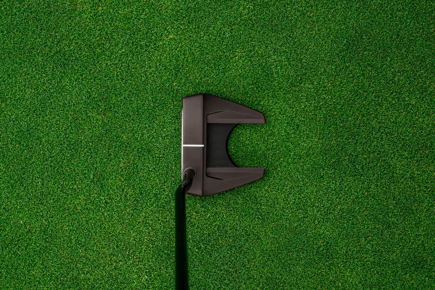 TaylorMade Spider Tour F Torched Putter, DB (Double Bend), Single Line, Rechtshand - Golflaedchen.de