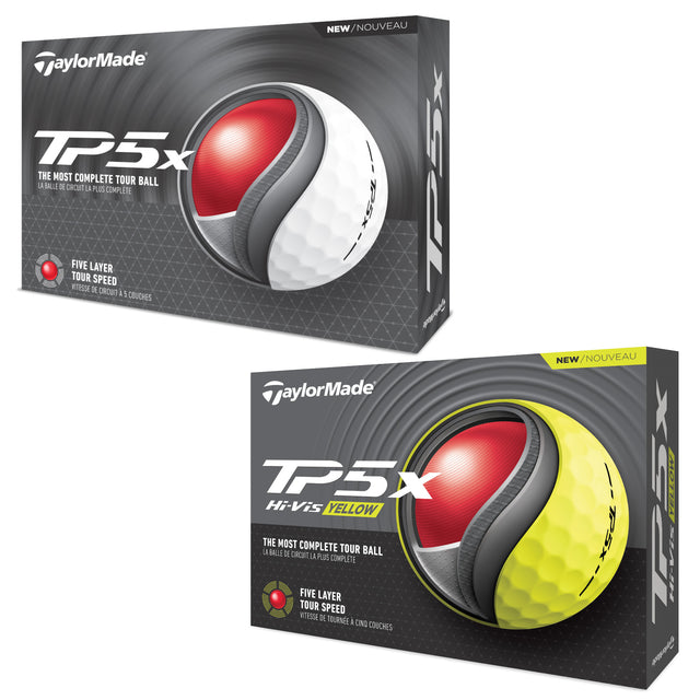 Taylor Made TP5x Golfbälle, 12 Stück - Golflaedchen.de