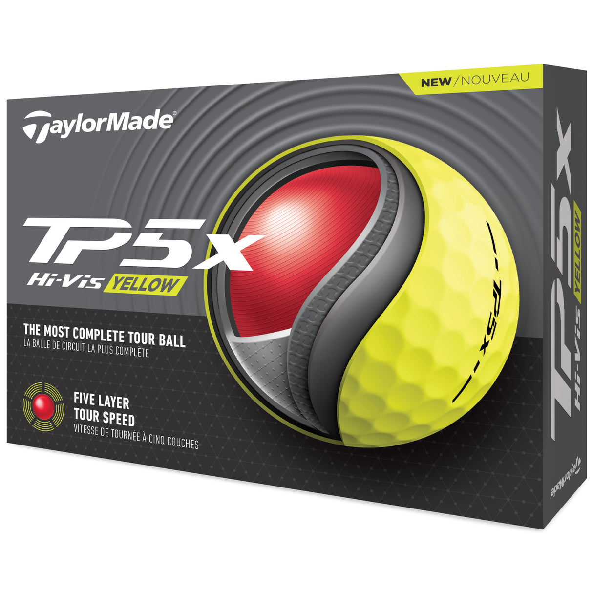 Taylor Made TP5x Golfbälle, 12 Stück - Golflaedchen.de