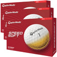 TaylorMade 2026 SpeedSoft Golfbälle Weiß, Vorteilspack, 36 Stück - Golflaedchen.de