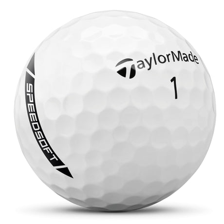 TaylorMade 2026 SpeedSoft Golfbälle Weiß, Vorteilspack, 36 Stück - Golflaedchen.de