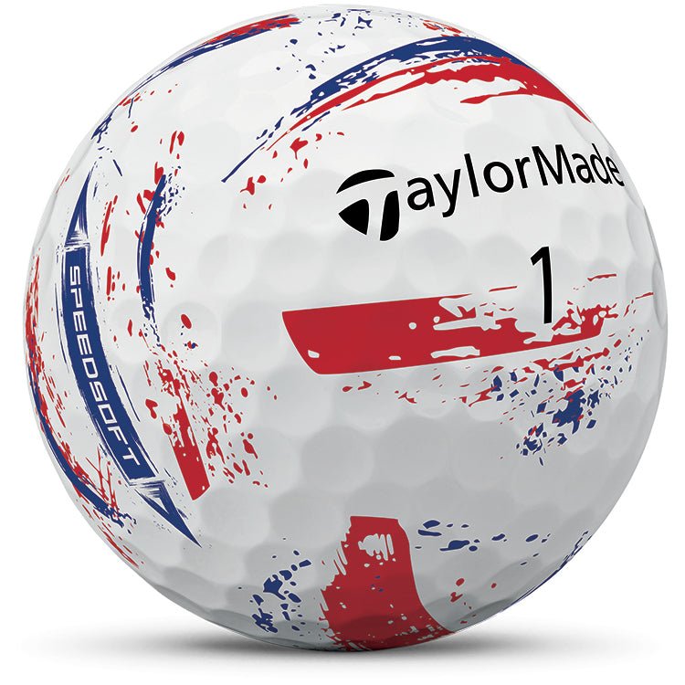 Taylor Made 2026 SpeedSoft INK Golfbälle, 12 Stück - Golflaedchen.de