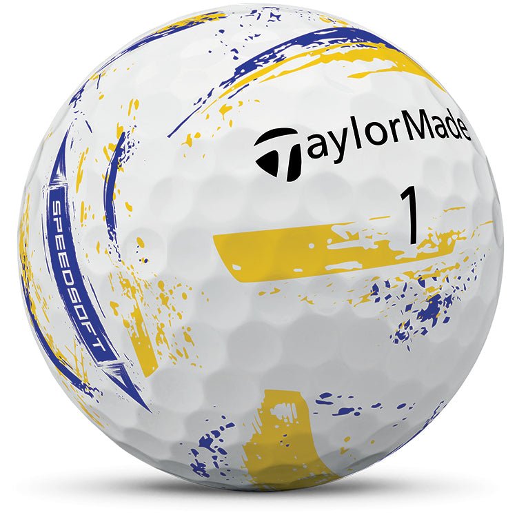 Taylor Made 2026 SpeedSoft INK Golfbälle, 12 Stück - Golflaedchen.de