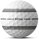 Taylor Made 2025 TP5x Stripe Golfbälle, 12 Stück - Golflaedchen.de