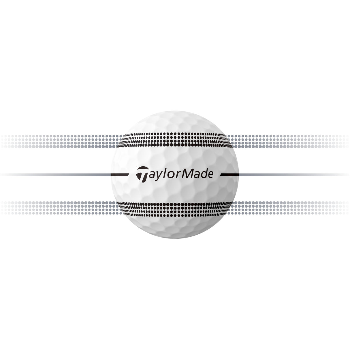 Taylor Made 2025 TP5x Stripe Golfbälle, 12 Stück - Golflaedchen.de
