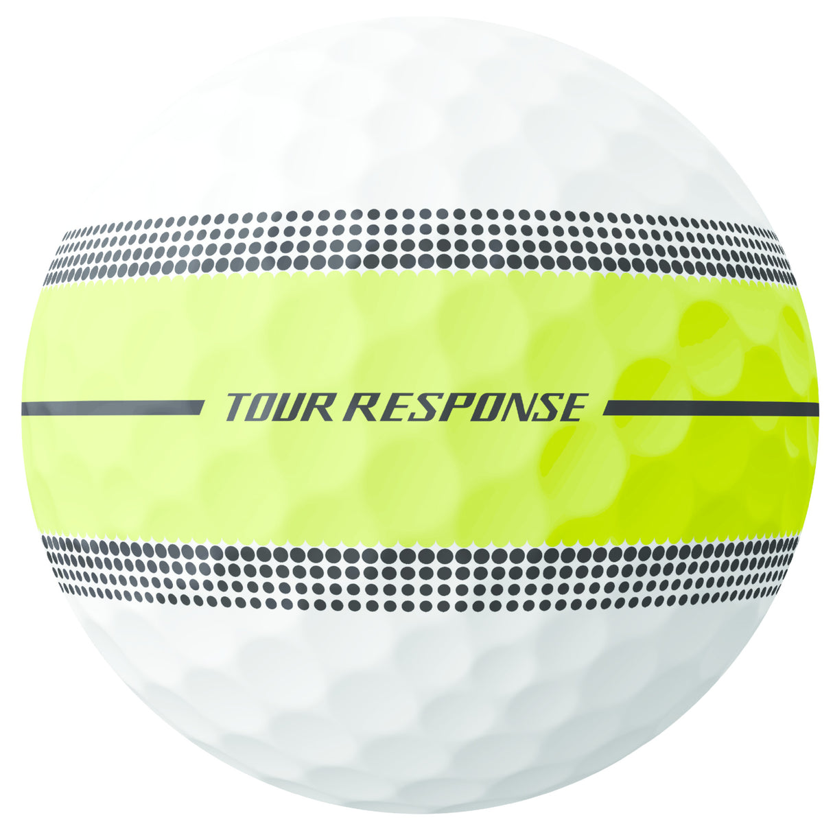 Taylor Made Tour Response Stripe Golfbälle, 12 Stück - Golflaedchen.de