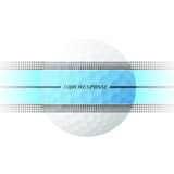 Taylor Made Tour Response Stripe Golfbälle, 12 Stück - Golflaedchen.de
