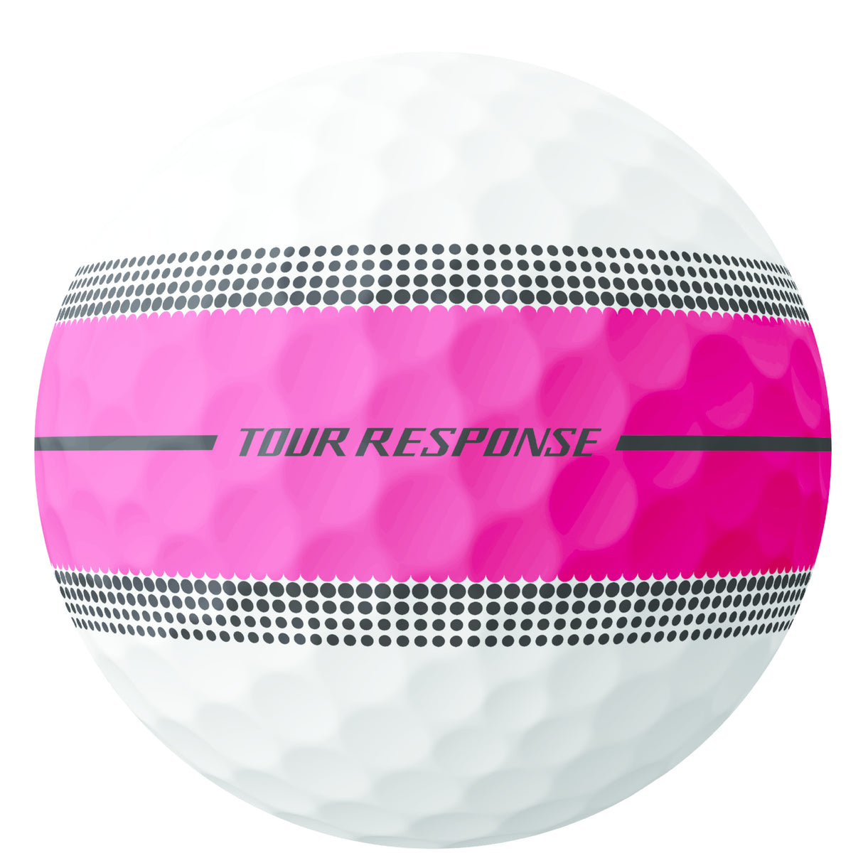 Taylor Made Tour Response Stripe Golfbälle, 12 Stück - Golflaedchen.de