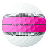 Taylor Made Tour Response Stripe Golfbälle, 12 Stück - Golflaedchen.de